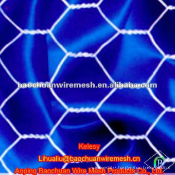 Hot-dipped galvanized hexagonal wire netting for chicken raising